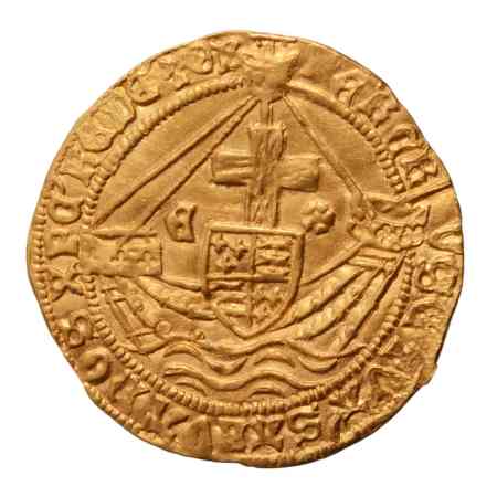 Great Britain, Gold angel, Edward IV (second reign),