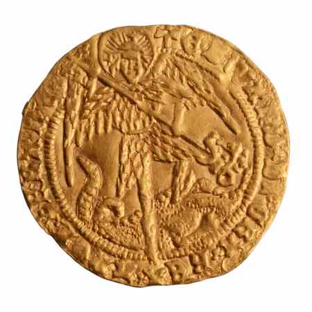 Great Britain, Gold angel, Edward IV (second reign),