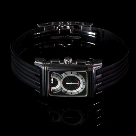 Stamp of Feldman International Auctions » Montres / Watches Montre Jaeger-Lecoultre Reverso Grand Sport Chronographe