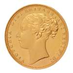 Stamp of Coins » Europe » Great Britain » England Great Britain, Victoria, Gold Proof Sovereign, 1871,