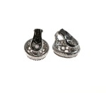 Stamp of Feldman International Auctions » Bijoux - Haute Joaillerie / Jewellery Mouawad, Paire de clips d'oreille en or gris 750 sertie