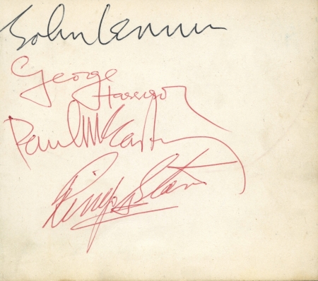 Stamp of Feldman International Auctions » Livres, Manuscrits & Partitions / Books, Manuscripts & Music THE BEATLES