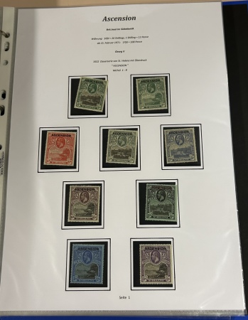 Stamp of British Empire General Collections and Lots 1910-50, mint collections incl. 1948 Silver Wedding omnibus issues complete in mint n.h