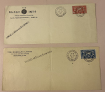 Stamp of France » Collections 1914-1948, bel ensemble d'environ 30 lettres semi-modernes