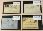 Stamp of Belgium 1850-1990, in stockcards hundreds of stamps and some