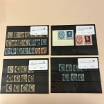 Stamp of Belgium 1850-1990, in stockcards hundreds of stamps and some