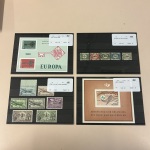 Stamp of Belgium 1850-1990, in stockcards hundreds of stamps and some