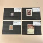 Stamp of Belgium 1850-1990, in stockcards hundreds of stamps and some