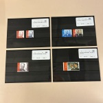 Stamp of Belgium 1850-1990, in stockcards hundreds of stamps and some