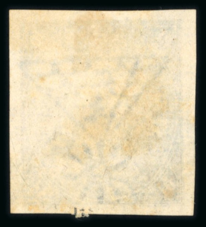 1866 10pi bluish slate, proof on unwatermarked paper