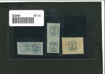 Stamp of Romania » 1858 (1st Nov.) - 1861 Moldavia - Handstruck at Jassy - Imperforate 40pa blue, attractive specialised assembly of unused