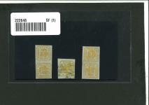 Stamp of Romania » United Principalities 1862-1864 3pa orange yellow, attractive specialised assembly