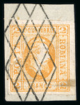 Stamp of Romania » United Principalities 1864-1865 Prince Cuza 2pa to 20pa, attractive specialised assembly of unused