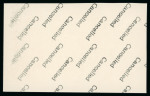 Stamp of Egypt » Airmails 1933 Airmail definitive 5m brown and black center, imperforate proof