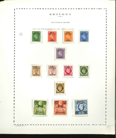 Stamp of Large Lots and Collections Italian Colonies: 1890-1940, an advanced mint collection