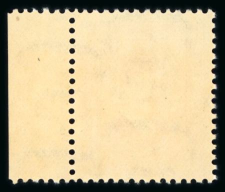 1927 King Fouad second issue, 4m brown and 13m carmine rose, both with inverted watermark