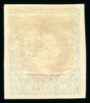 Stamp of Romania » King Carol 1871 - "With Beard" Imperforate 5b to 50b, attractive specialised assembly neatly mounted