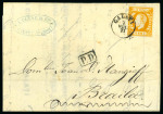 Stamp of Romania » King Carol 1871 - "With Beard" Imperforate 5b to 25b attractive group twenty four covers and or postal receipts,