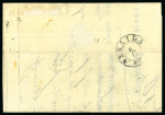 Stamp of Romania » King Carol 1871 - "With Beard" Imperforate 5b to 25b attractive group twenty four covers and or postal receipts,