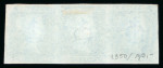 Stamp of Great Britain » 1841 2d Blue 1841 GB 2d blue plate 4, attractive strip of three