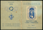 Stamp of Olympics » Collections & Miscellaneous Lots Identity Cards: 1956-1988, Group of ID cards from 10 Games for Alexandra Ivushkina of the USSR