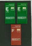 Stamp of Olympics » 1968 Mexico 1968 Mexico, group of three ID cards in their original wallets