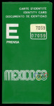 Stamp of Olympics » 1968 Mexico 1968 Mexico, group of three ID cards in their original wallets