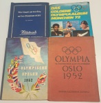 Stamp of Olympics » Collections & Miscellaneous Lots Cigarette/picture card albums: 1936-72, group of 4 books
