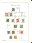 Stamp of Large Lots and Collections Germany: 1881-1945, Used collection housed in 3 Leuchtturm