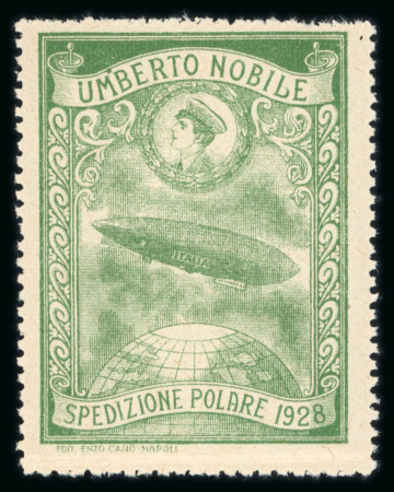 Stamp of Italy » Regno d'Italia 1928 Umberto Nobile polar expedition cinderellas/vignettes/poster stamps, with three sets in the four colours