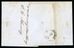 Stamp of German States » Brunswick 1852 Braunschweig 3sgr (Mi 3) very fine copy tied by blue circular Braunschweig