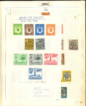 Stamp of Persia » Collections, Lots etc. Persia: 1876-1935 Old time mint and used collection