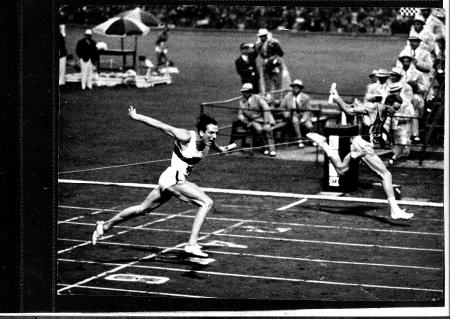 Stamp of Olympics » 1960 Rome 1960 Rome group of 24 press photos showing competing athletes and celebratory medal winners