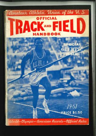 Stamp of Olympics » 1960 Rome Official Track and Field Handbook by the Amateur Athletic Union