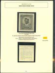 Stamp of Ireland » Essays & Proofs (E1-E167) 1922, De La Rue: Photographic essay neatly mounted