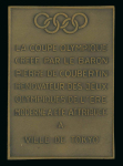 Stamp of Olympics » 1964 Tokyo Olympic Cup plaquette issued by the International Olympic Committee after the Tokyo 1964 Olympics