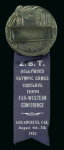 Stamp of Olympics » 1932 Los Angeles 1932 "Z.B.T. Hollywood Olympic Games Conclave Tenth Far-Western Conference" medal