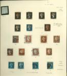 Stamp of Great Britain » Collections Great Britain: 1840-1977 Old-time estate neatly housed