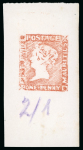 Stamp of Mauritius » 1847 Post Office Issue (SG 1-2) Mauritius – 1848 “Post Paid” 1d, a spectacular assembly of 12 items
