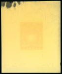 Stamp of Sperati British East Africa – 1890-94 4a, reversed image impression on celluloid