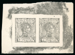 Stamp of Spanish Colonies » Rio de Oro Spanish Colonies, Río de Oro – 1907 4p in se-tenant pair with 3p