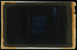 Stamp of Sweden Sweden – 1855, 3sk master negative with painted surround, 24sk with mirror image in black and a glass cliché in vermilion