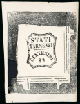 Stamp of Sperati Italian States, Parma – 1859 “Provisional Government” 5 items