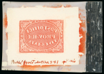 Stamp of Sperati United States, Providence – 1846 Postmaster’s Provisional,