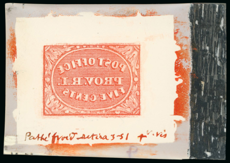 Stamp of Sperati United States, Providence – 1846 Postmaster’s Provisional,
