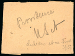 Stamp of Sperati United States, Providence – 1846 Postmaster’s Provisional,