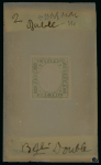 Stamp of Sperati Italian States, Sardinia – 1851-63 issue 3l, two support clichés