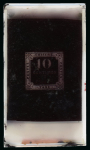 Stamp of France » Timbres-Taxe Timbre-taxe, 1859, Y&T n° 2,7 en quatre. clichés Sperati,