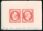 Stamp of Sperati France, Second Empire - a small group of five items