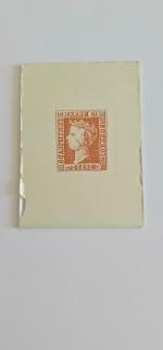 Stamp of Sperati Spain – 1850 first issue, important assembly of eight glass clichés for the 10r